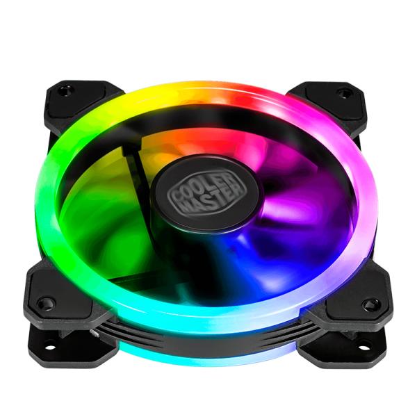 ABANICO RGB COOLER MASTER MF120 S2 1X12CM MFW-B2DN-12NFA-S2 NEGRO