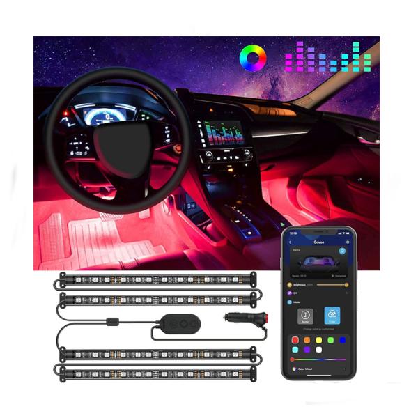 CABLE DE LUCES GOVEE H7090  RGBIC INTERIOR CAR LIGHTS H70900D2