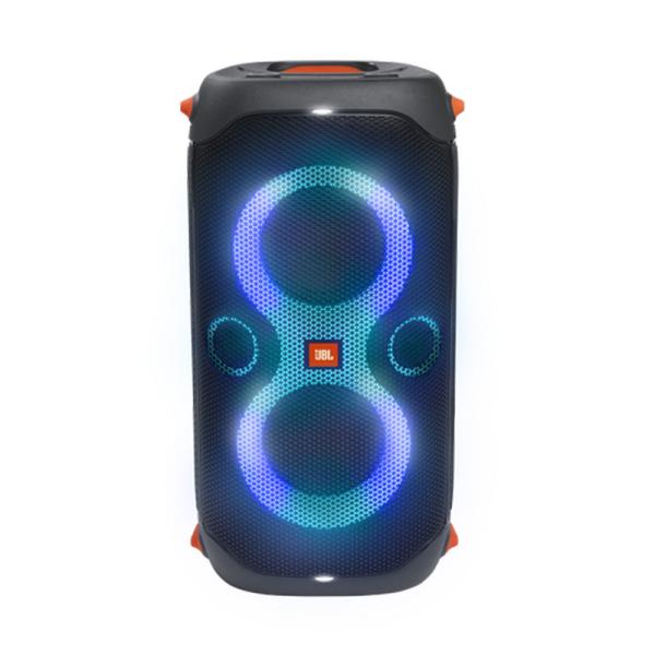 PARLANTE RGB JBL PARTYBOX 110 160W BLUETOOTH  A PRUEBA DE SALPICADURAS JBLPARTYBOX110AM NEGRO