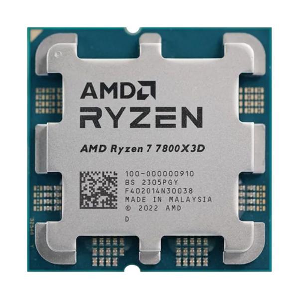 PROCESADOR AMD RYZEN 7 7800X3D 7MA GEN 5 GHZ AM5 100-100000910WOF