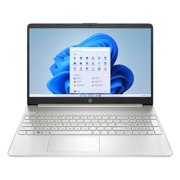 LAPTOP HP 15-EF2520LA 15.6" RYZEN 5 5500U 8GB 256GB SSD WIN 11 SILVER BUNDLE (MOUSE + FUNDA) -SPANISH