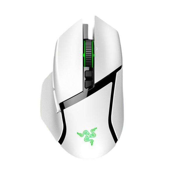 MOUSE GAMING RGB RAZER BASILIK V3 PRO INAL&Aacute;MBRICO CON RECEPTOR  30000 DPI RZ01-04620200-R3U1 BLANCO