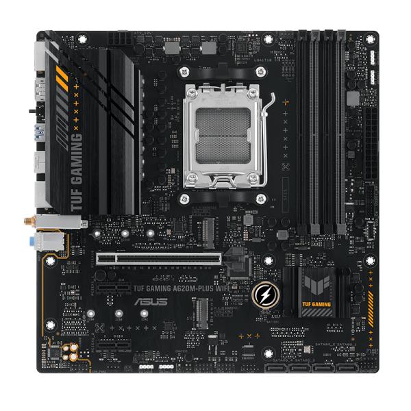 TARJETA MADRE ASUS TUF GAMING A620M-PLUS WIFI AM5 MICRO ATX DDR5 90MB1F00-M0EAY0 NEGRO