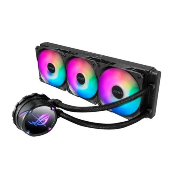 ENFRIAMIENTO LIQUIDO RGB ASUS ROG STRIX LC II 360 ARGB AIO 360MM 90RC00F1-M0AAY4/AF NEGRO
