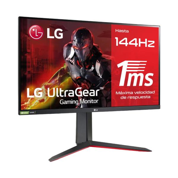 MONITOR 27 PULG LG 27GN65R-B FHD 1920x1080 144Hz DP HDMI PLANO SLIM 195174010860