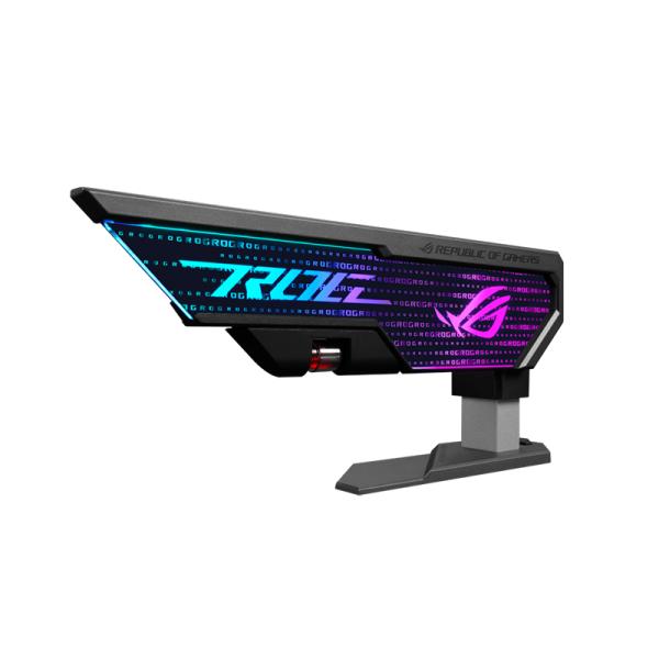 SOPORTE GAMING ASUS XH01 ROG HERCULX PARA TARJETA GRAFICA CON ILUMUNACION ARGB NEGRO 90DA0020-B08000