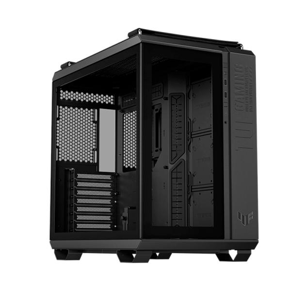 CASE GAMING ASUS TUF GT502 MID TOWER SIN VENTILACIÓN INCLUIDA CON VIDRIO LATERAL Y FRONTAL 90DC0090-B08000 NEGRO