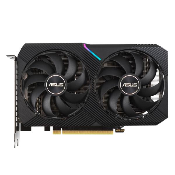 TARJETA DE VIDEO ASUS DUAL GEFORCE RTX 3050 OC EDITION 8GB GDDR6 852 MHZ 90YV0HH0-M0AA00 NEGRO