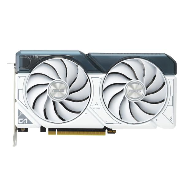 TARJETA DE VIDEO ASUS DUAL GEFORCE RTX 4060 TI WHITE OC EDITION 8GB GDDR6 2595 MHZ 90YV0J42-M0AA00 BLANCO