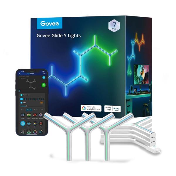 LAMPARA DE PARED  GOVEE GILDE Y LIGHT H6065 H6065101