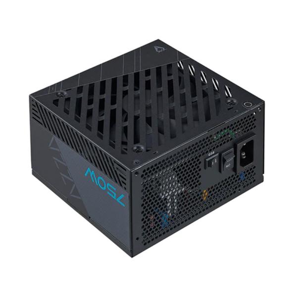 FUENTE DE PODER AZZA ATX3.0 750W GOLD 80 PLUS NO MODULAR ATX PSAZ-750G (ATX3.0) NEGRO