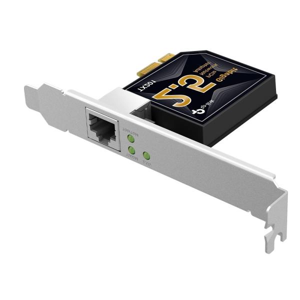 TARJETA DE RED TP LINK TX201(UN) PCI-E 2.5G ETHERNET RJ45 NEGRO