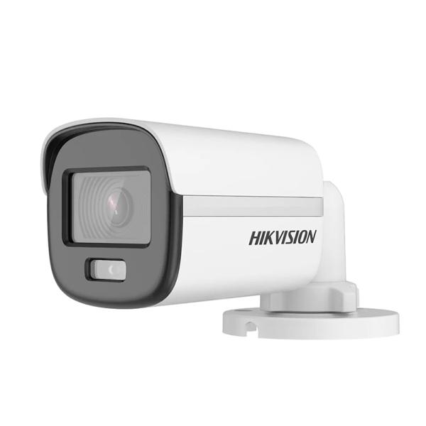 CAMARA MINI BULLET HIKVISION DS-2CE10DF0T-FS(2.8MM) 2 MP COLORVU LUZ BLANCA HASTA 20 M 327800160 BLANCO
