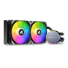 ENFRIAMIENTO LIQUIDO SHARKOON S70 RGB AIO 240MM 4044951037995 NEGRO
