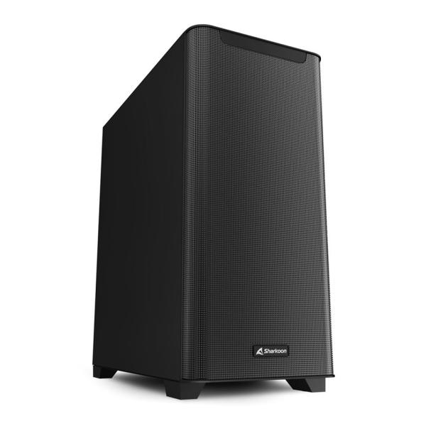 CASE SHARKOON M30 MID TOWER VENTILADORES 2 DE 120MM CON METAL LATERAL Y MALLA FRONTAL4044951037933 NEGRO