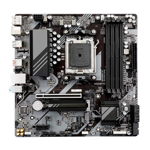 TARJETA MADRE GIGABYTE B650M K AM5 MICRO ATX DDR5 NEGRO