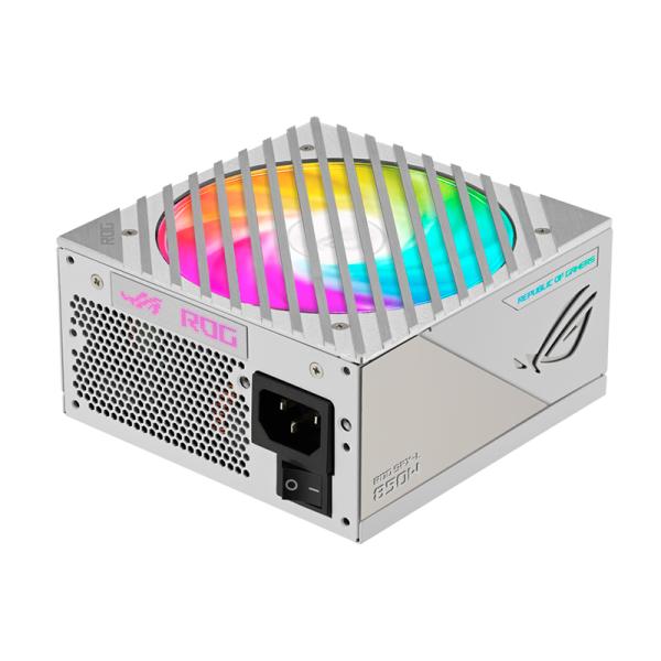 FUENTE DE PODER ASUS ROG LOKI SFX-L 850W WHITE EDITION PLATINUM 80 PLUS FULL MODULAR SFX-L 90YE00N2-B0AA00 BLANCO