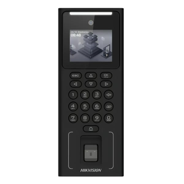 LECTOR BIOMETRICO RECONOCIMIENTO FACIAL HIKVISION 2.4 INCH LCD DISPLAY 2MP LENS FACE AND FINGERPRINT RECOGNITION DS-K1T321MFWX 302919996