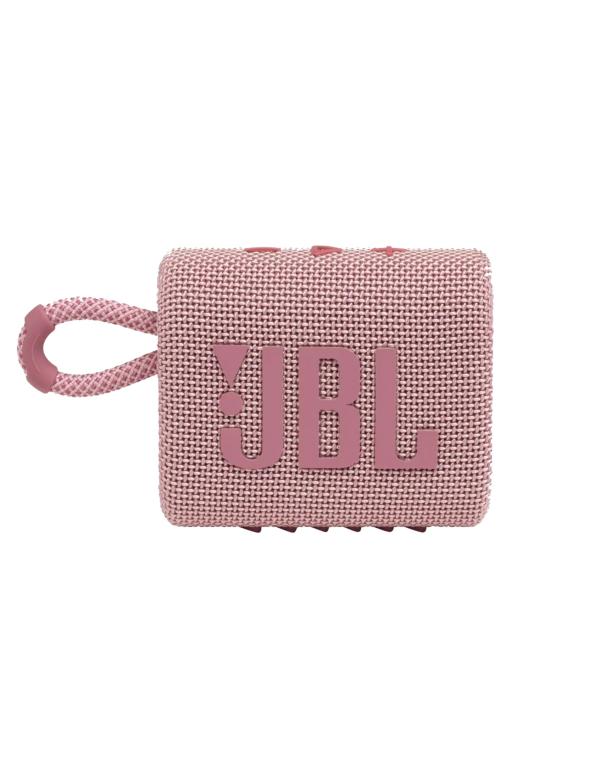 PARLANTE JBL GO 3 4W BLUETOOTH A PRUEBA DE AGUA JBLGO3PINKAM ROSA
