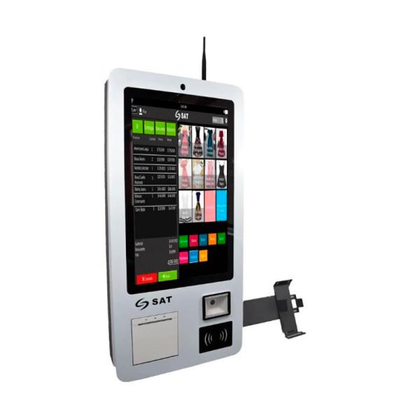 KIOSCO TRANSACCIONAL SAT AMERICA KT21LC 21 PULG ANDROID 8.0 IS 4050047000143