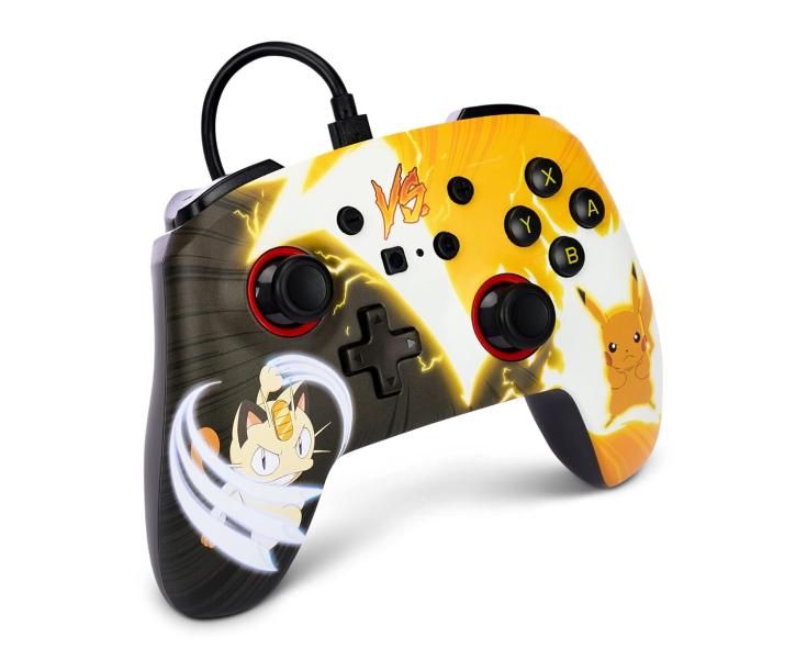 CONTROL NINTENDO ACC ENWIRED  PIKACHU VS MEOWTH PWA-A-00601