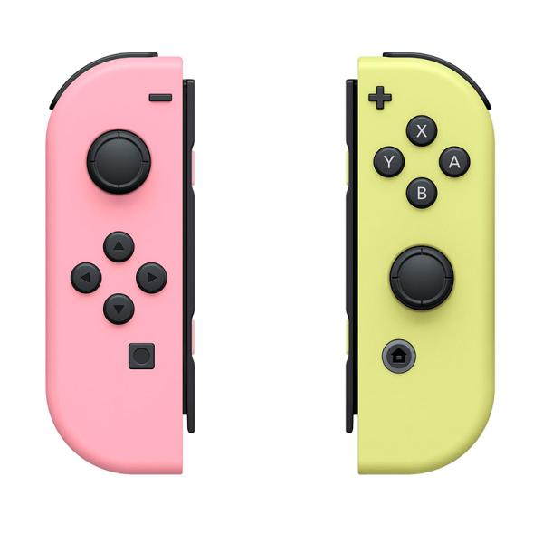 CONTROL NINTENDO JOY CON PINK  YELLOW   HAC-A-JAVAF