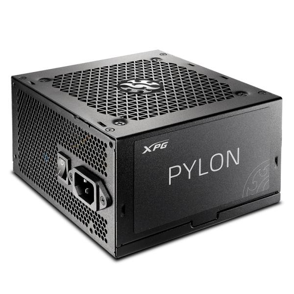FUENTE DE PODER ADATA XPG PYLON 750 750W 80 PLUS BRONZE NO MODULAR ATX PYLON750B-BKCUS NEGRO