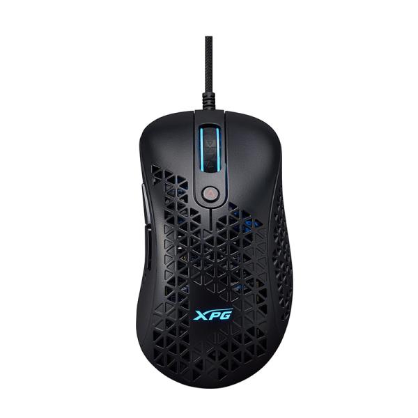 MOUSE GAMING RGB XPG ADATA SLINGSHOT ALÁMBRICO USB 12000 DPI SLINGSHOT-BKCWW NEGRO