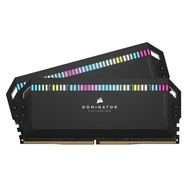 MEMORIA RAM PC  32GB CORSAIR DOMINATOR RGB DDR5 CMT32GX5M2B5600C36 DDR5 5600 MHZ CL36 1.25 V NEGRO DIMM 288 PINES NEGRO
