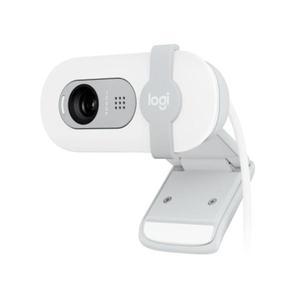 CAMARA WEB LOGITECH BRIO 100 1080P USB-A 960-001615 BLANCO