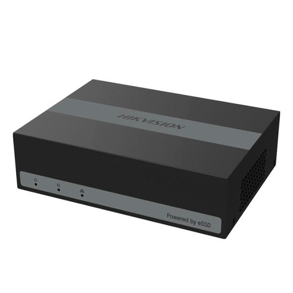 GRABADORA DVR HIKVISION IDS-E04HQHI-B 4 CANALES ANALÓGOS (+1 IP) HASTA 5 MP LITE / 3K 512 GB PRO ACUSENSE 300228637 NEGRO