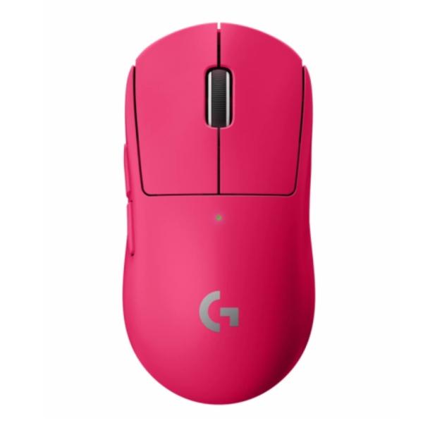 MOUSE GAMING LOGITECH PRO X SUPERLIGHT 2 INALÁMBRICO 2.4 GHZ 44000 DPI 910-006795 ROSADO