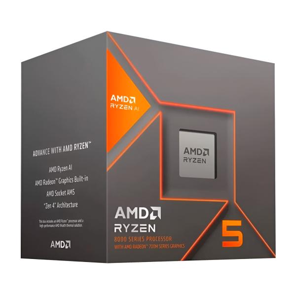 PROCESADOR AMD RYZEN 5 8600G 8VA GEN 4.3 GHZAM5 100-100001237BOX