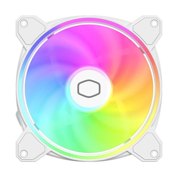 ABANICO RGB COOLER MASTER HALO2 MF140 WHITE 1X14CM MFL-B4DW-16NP2-R2 BLANCO