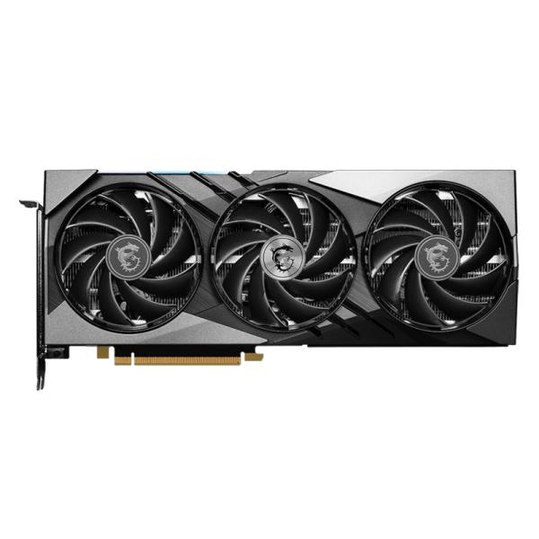 TARJETA DE VIDEO MSI GEFORCE RTX 4070 TI SUPER 16G GAMING X SLIM GDDR6X 2670 MHZ 912-V513-625 NEGRO / PLATEADO