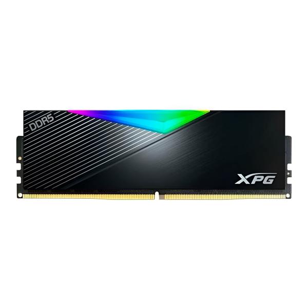 MEMORIA RAM PC 16GB ADATA XPG LANCER RGB AX5U6000C3016G CLARBK DDR5 6000 MHZ CL30 1.35 V DIMM 288 PINES NEGRO