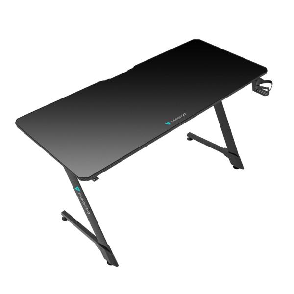 ESCRITORIO THUNDERX3 TEGD-5028001.11 ED5 V2 BLACK +MOUSEPAD SUPERFICIE + SOPORTE DE HEADPHONE Y CABLES