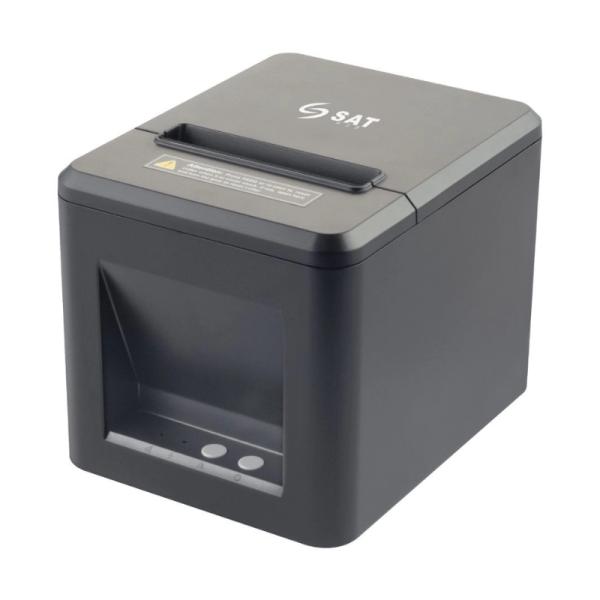 IMPRESORA PUNTO DE VENTA SAT AMERICA Q22UE TÉRMICA DIRECTA USB ETHERNET PAPEL 80 MM CORTADOR AUTOMÁTICO CONEXIÓN PARA GAVETA 4070030000375 NEGRO