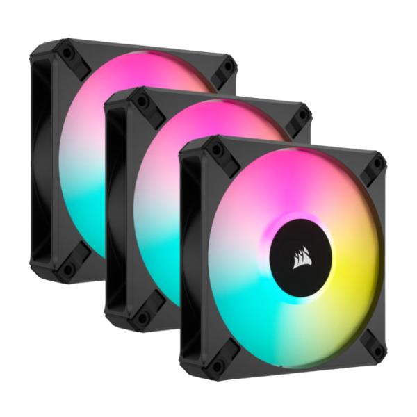 ABANICO RGB CORSAIR ICUE AF120 ELITE 3X12CM CO-9050154-WW/RF NEGRO