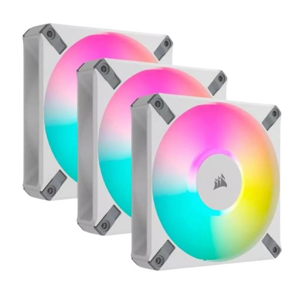 ABANICO RGB CORSAIR ICUE AF120 ELITE 3X12CM CO-9050158-WW/RF BLANCO