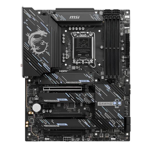 TARJETA MADRE MSI Z890 GAMING PLUS WIFI LGA1851 ATX DDR5 911-7E34-002 NEGRO