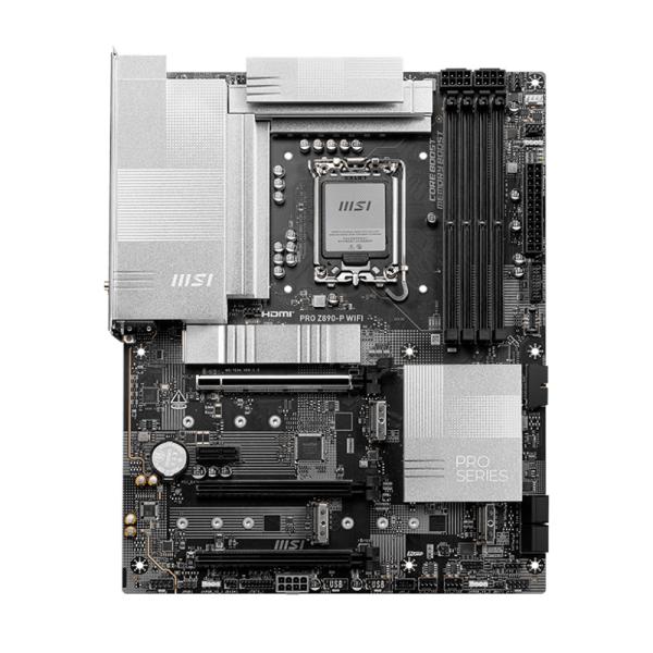 TARJETA MADRE MSI PRO Z890-P WIFI LGA1851 ATX DDR5 911-7E34-001 NEGRO