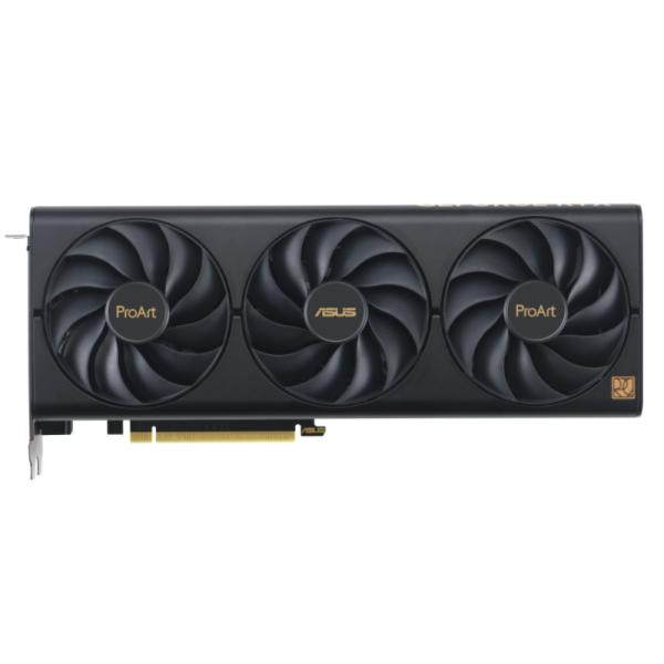 TARJETA DE VIDEO ASUS PROART GEFORCE RTX 4070 SUPER OC EDITION 12GB GDDR6X 2565 MHZ 90YV0KC4-M0AA00 NEGRO