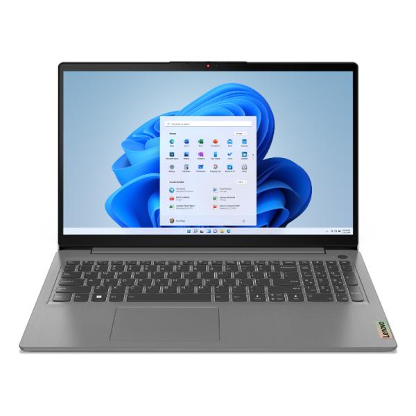 LAPTOP LENOVO IDEAPAD 3i 15" i7-1255U 16GB RAM 512GB SSD WIN 11 INGLES 82RK017QUS GRIS