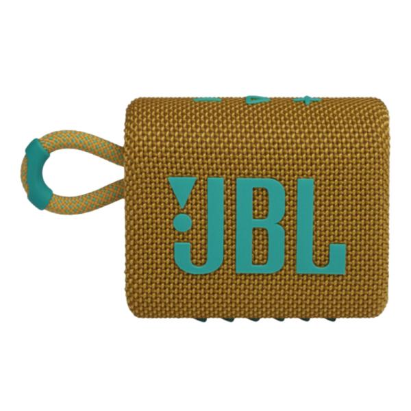 PARLANTE JBL GO 3 4W BLUETOOTH A PRUEBA DE AGUA JBLGO3YELAM AMARILLO