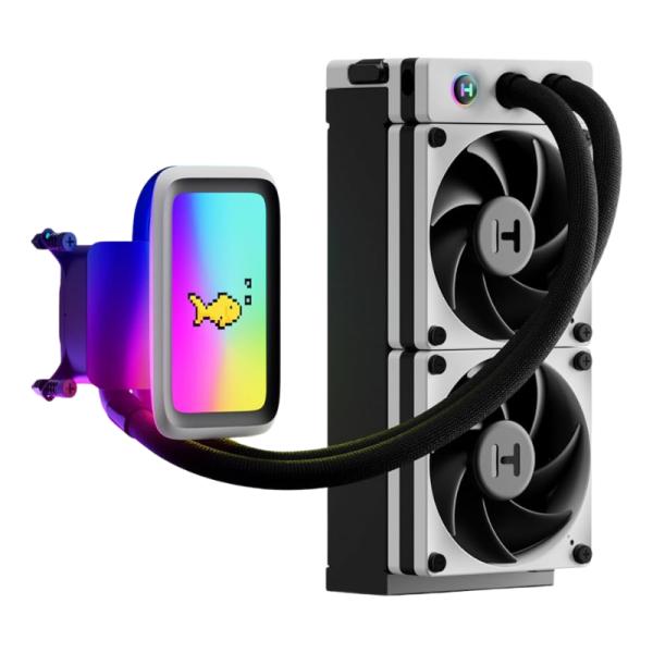 ENFRIAMIENTO LIQUIDO RGB HYTE THICC Q60 FAN-HYTE-Q60-BW BLANCO