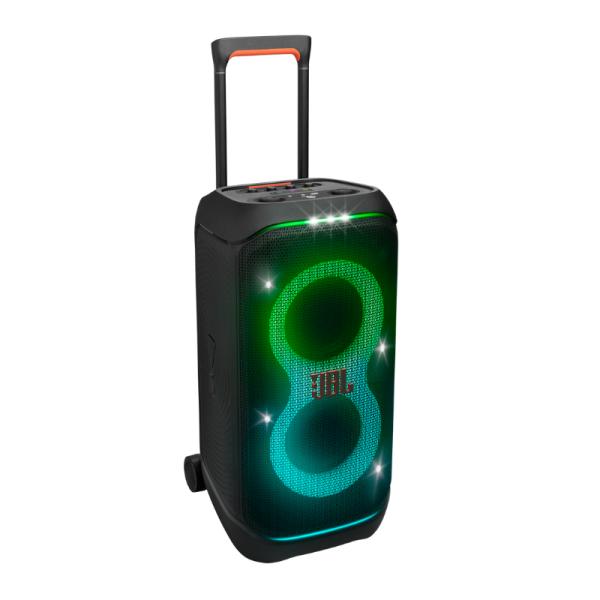 PARLANTE RGB JBL PARTYBOX STAGE 320 240W BLUETOOTH A PRUEBA DE SALPICADURAS JBLPBSTAGE320AM NEGRO