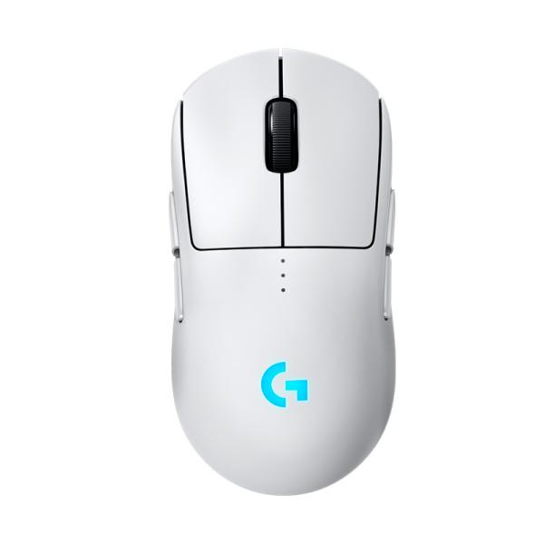 MOUSE GAMING LOGITECH PRO 2 LIGHTSPEED INALÁMBRICO RECEPTOR 44000 DPI 910-007290 BLANCO