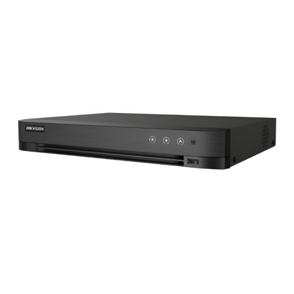 GRABADORA DVR HIKVISION IDS-7216HQHI-M1/S 16 CANALES HASTA 3K / 5 MP LITE HASTA 10 TB (1 SATA) ACUSENSE H.265 PRO+ 300227545 NEGRO