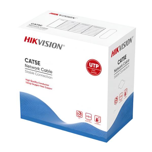 CABLE U/UTP CAT5E HIKVISION DS-1LN5EUEC0 305 METROS 307400659